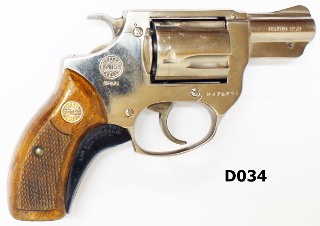 076A-D034-.38spl Astra 250 2" Revolver