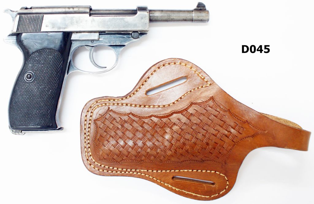 076A-D045-9mmp P38 Walther Pistol + Holster