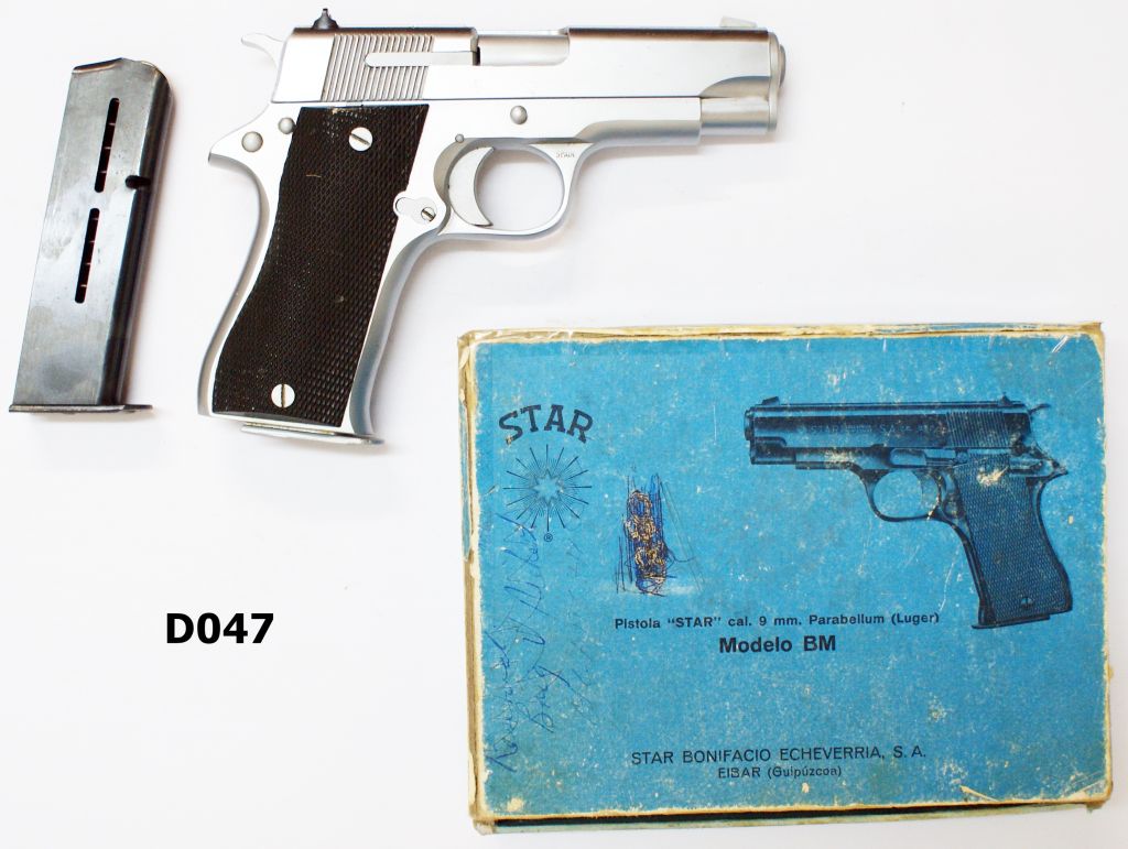 076A-D047-9mmp Star BM Pistol - Boxed