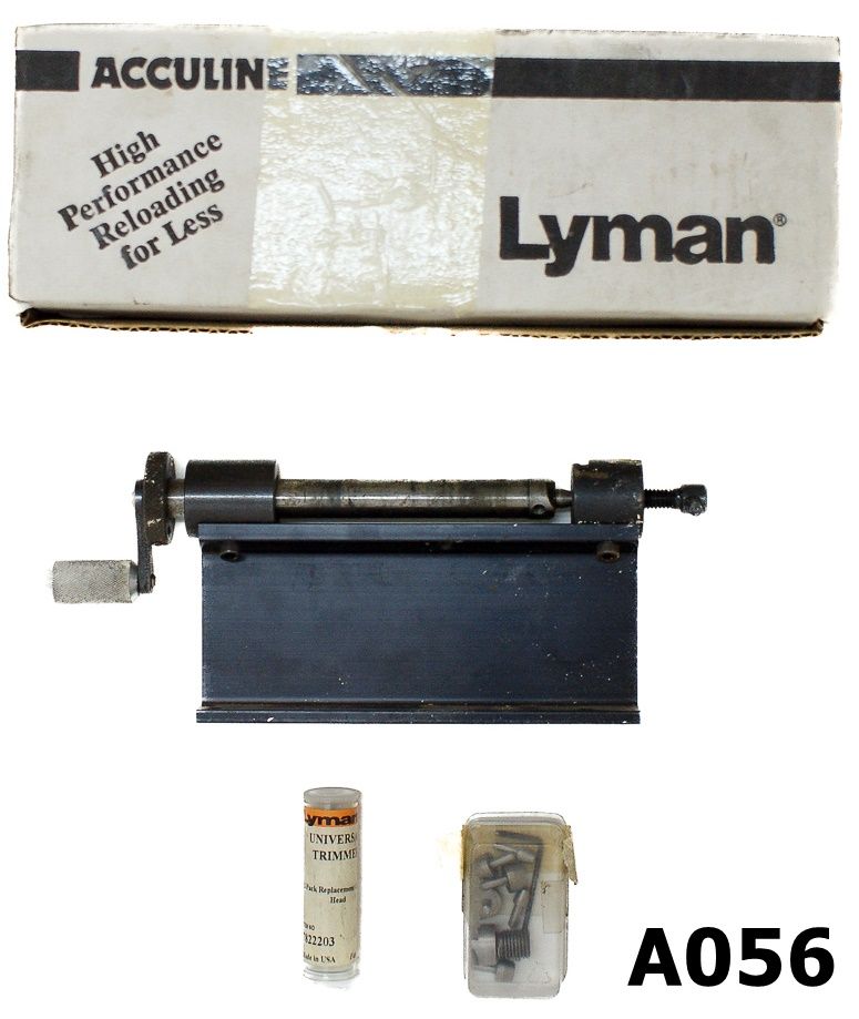 082A-A056-"Lyman ""Accutrimmer"" Case Trimmer - Boxed"