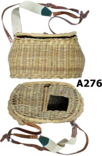 082A-A276-Trout Fishing Wicker Creel