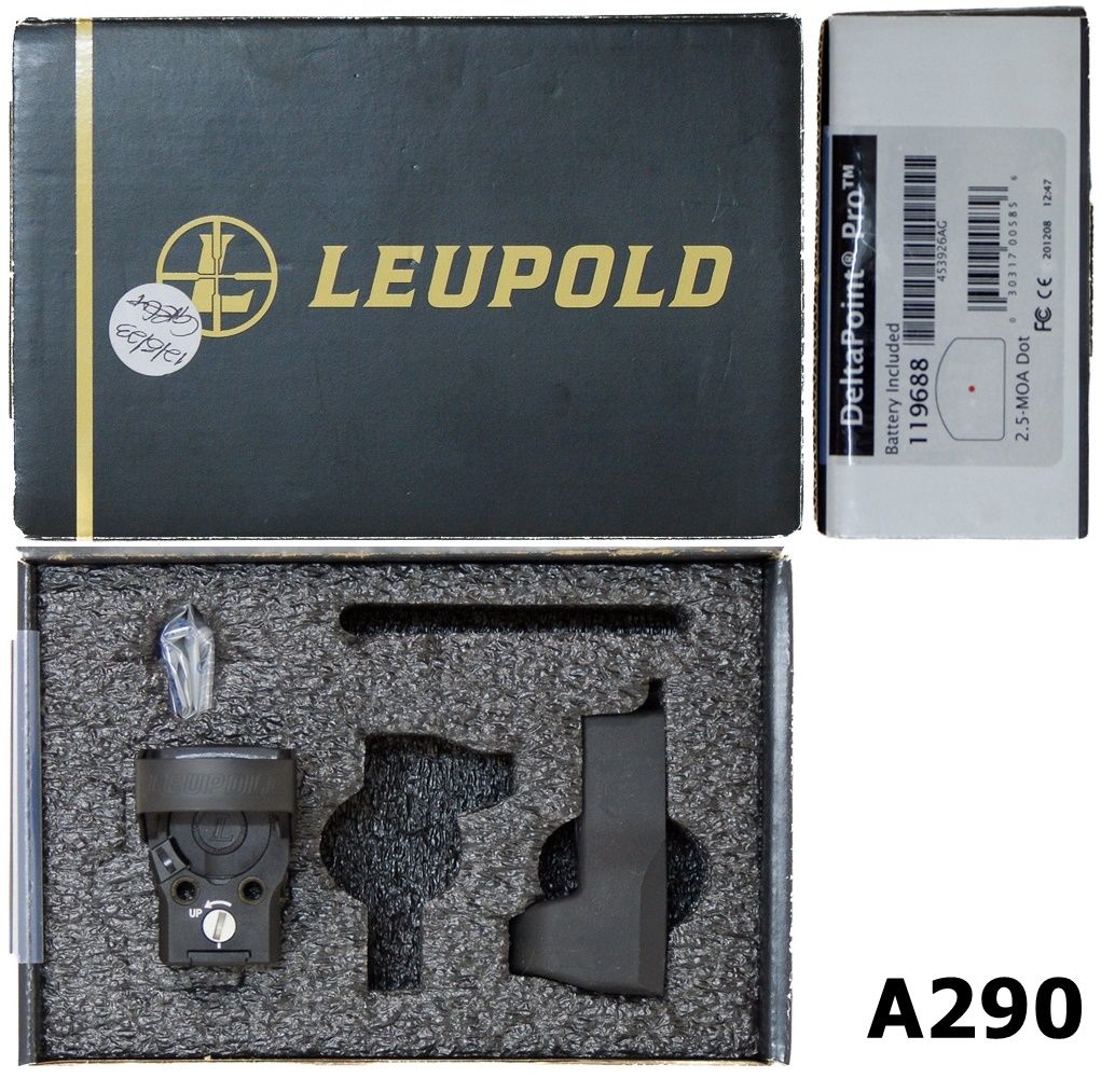 082A-A290-Leupold DeltaPoint Pro Sight 2.5 MOA - Boxed