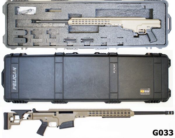 083-G033-.338 Lapua mag Barret MRAD Sniper Rifle – Cased – Classic Arms