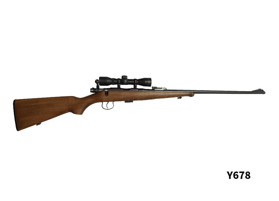 .22LR BRNO Rifle-scoped