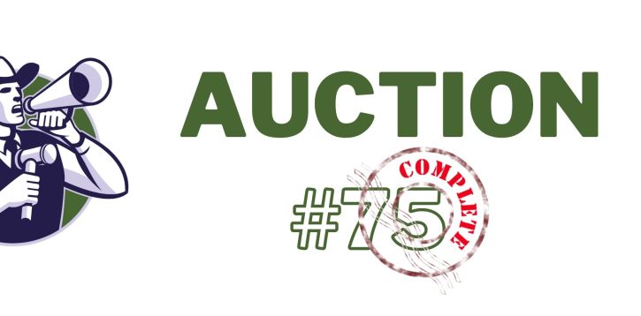 Live Auction #75 Results