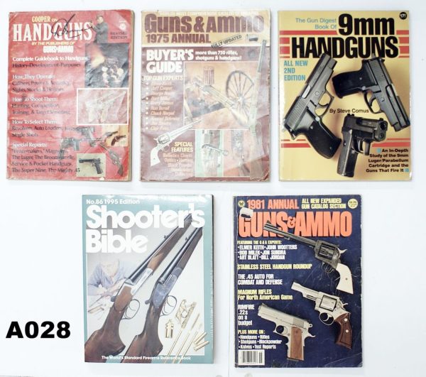 Gun Books x 5