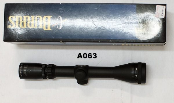 Burris Handgun 3x-12x-32mm Ballistic Plex Scope