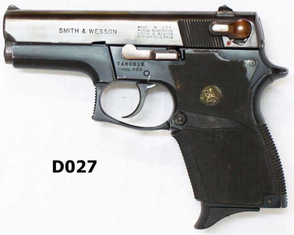 9mm Smith & Wesson Mod 469 Pistol
