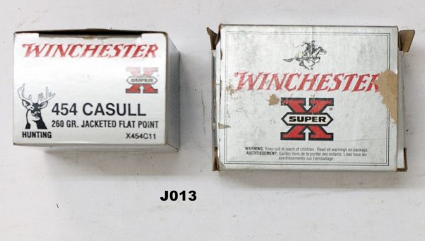 .454Casull Winchester 260gr Jacketed Flat Point x 40rds