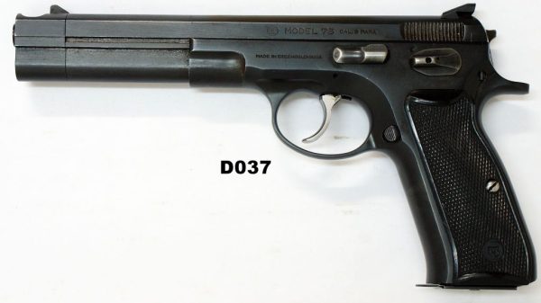 077A-D037-9mmp CZ Model 75 Racegun