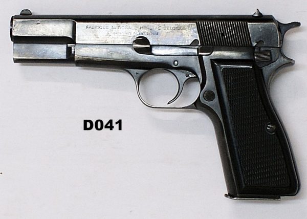 077A-D041-9mmp FN-Browning Hi-Power Pistol