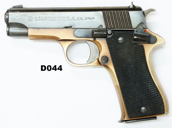 077A-D044-9mmp Star Mod BKM Pistol