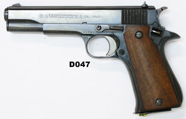 077A-D047-9mmp Star Mod B Super Pistol