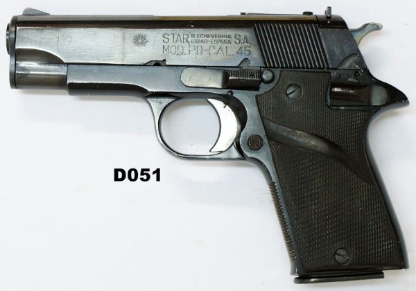 077A-D051-.45acp Star PD Compact Pistol
