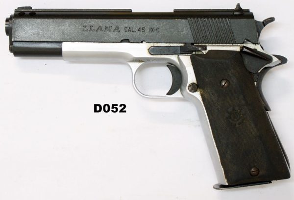 077A-D052-.45acp Llama IX-C Pistol