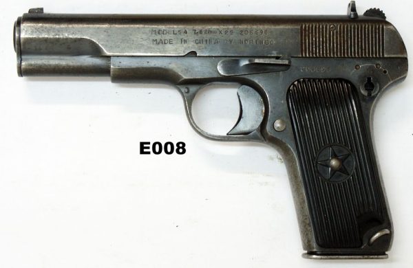 077A-E008-7.62x25mm Norinco Type 54 Pistol