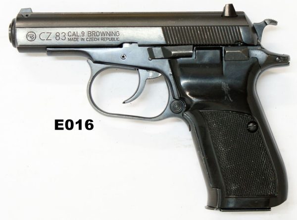 077A-E016-9mms CZ Mod 83 Pistol