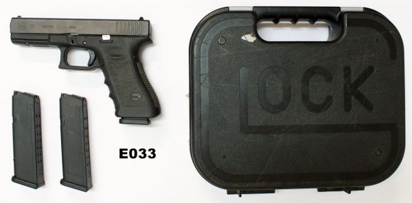 077A-E033-9mmp Glock 17 Gen 3 Pistol