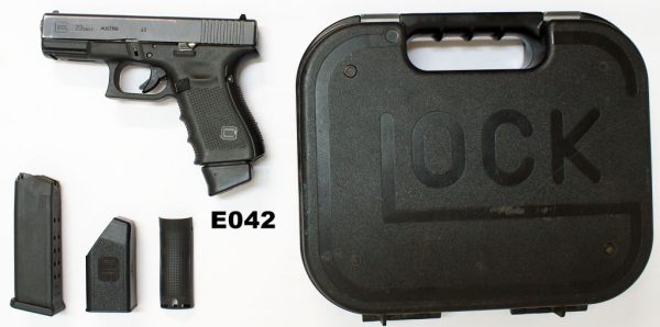 077A-E042-.40s&w Glock Mod 23 Gen 4 Pistol