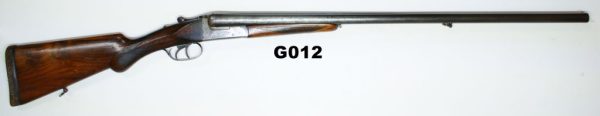 077A-G012-12ga Zabala S/S Box Lock N/Ejector Shotgun