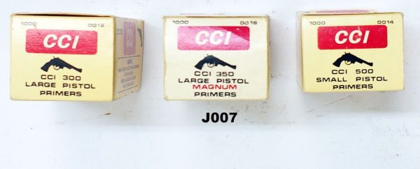077A-J007-CCI Pistol Primers