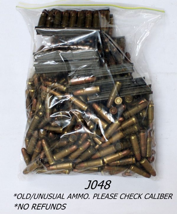 7.63x25mm FMJ Rounds x 317 + 15 Clips
