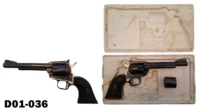 100-D01-036 .22lr/win mag 5,9" Colt "New Frontier" Single Action Revolver - Boxed