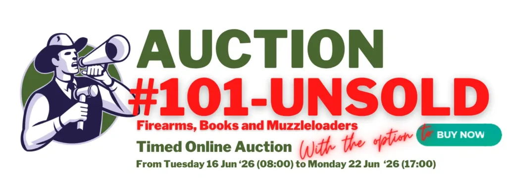 Auction #101 - Firearms, Books and Muzzleloaders (12 - 15 June)