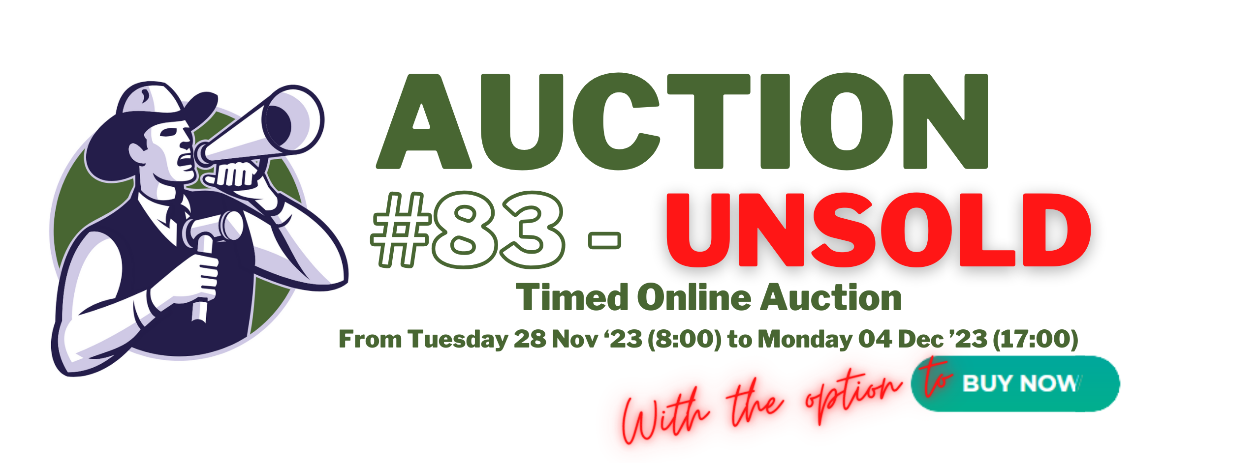 Auction 83-Unsold Items
