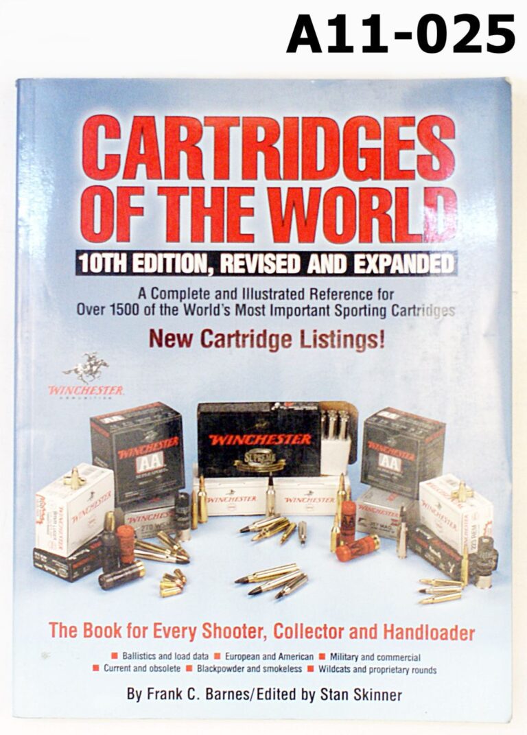 084BA11025Cartridges of the World 10th Edition Classic Arms