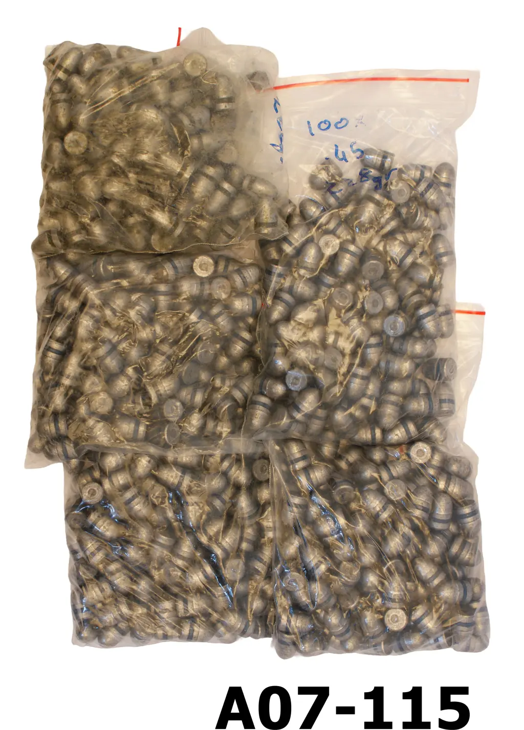 089-A07-115 Mixed Bullets x 900