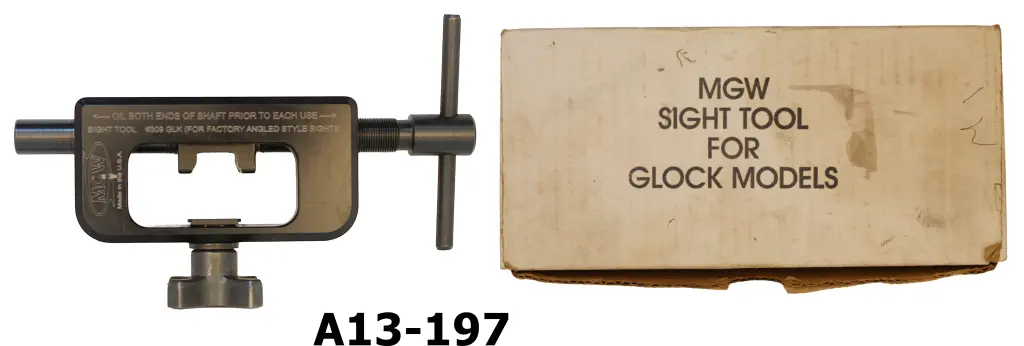 089-A13-197 Glock Mgw Rear Sight Tool In Box