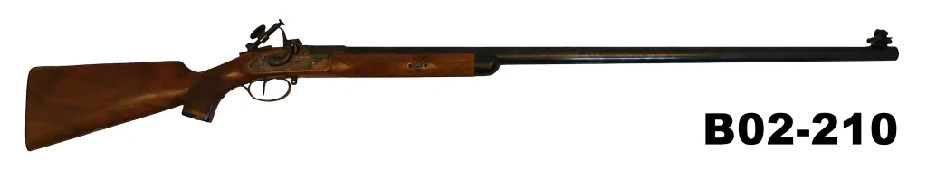 089-B02-210 .451cal Pedersoli "Gibbs" Percussion Target Rifle - Sights
