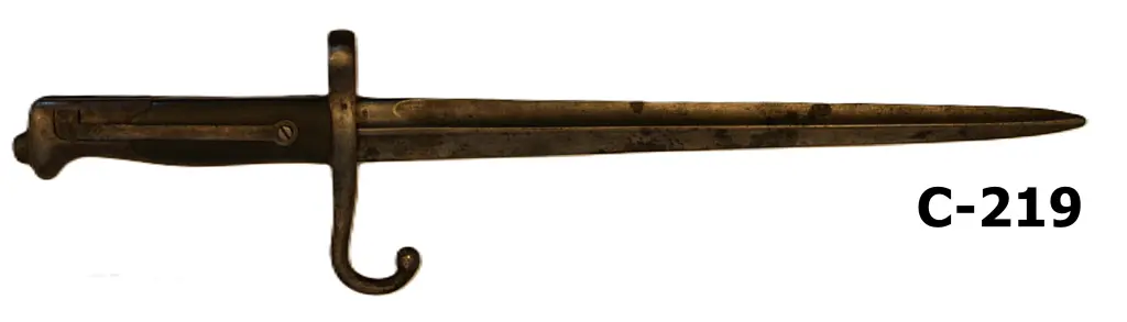089-C-219 Italian M1870/71 Truppi Special Bayonet - No Scabbard