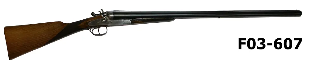 089-F03-607 12ga Vincenzo Bernadelli S/S Hammer Shotgun