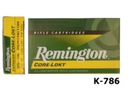 089-K-786  25-06rem Remington 120gr Core-Lokt Rifle Cartridges x 40