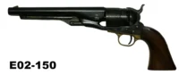 090-E002-150  -.44cal Uberti Model 1860 Army "Cap 'n Ball" 8" Revolver