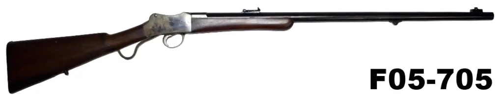 092-F05-705 .357mag Westley Richards Martini Rook Rifle