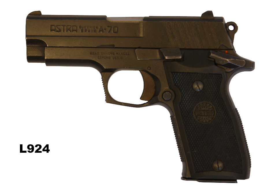 9mmP Astra A-70 Pistol
