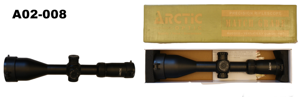 A02-008    Arctic Match Grade 3-12x56SF Telescope - Boxed