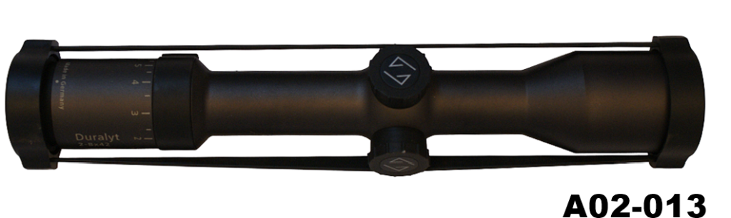 A02-013    Zeiss Duralyt 2-8x42 30mm Tube Scope
