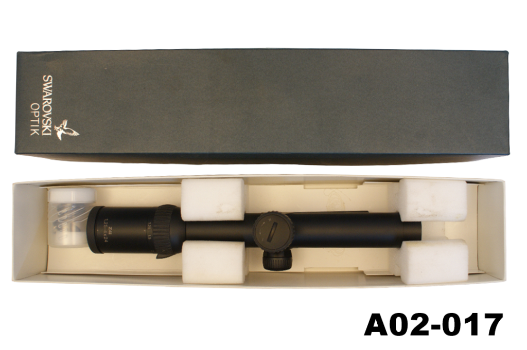 A02-017    Swarovski Z4i 1.25-4x24 SR Scope
