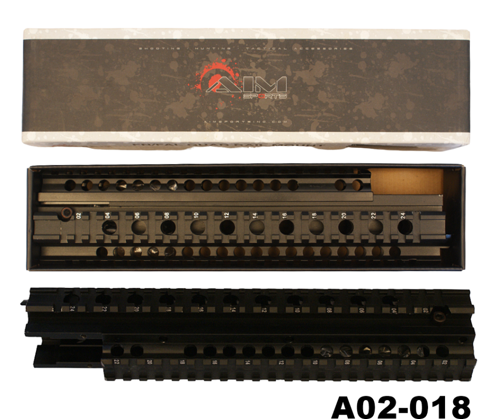 A02-018    Aim Sport FN/FAL Quad Rail Scope Mount - Boxed