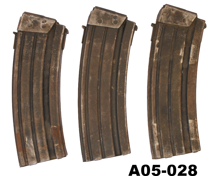 A05-028    5.56x45mm R4/5 30 Round Steel Magazines x 3