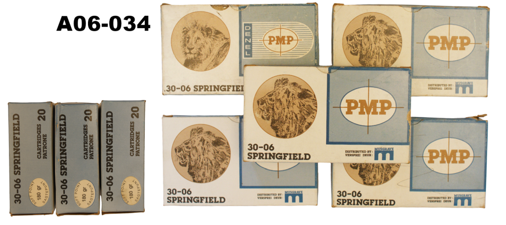 A06-034    .30-06spr PMP Fired Cases x 160 (20 x 8 Boxes)