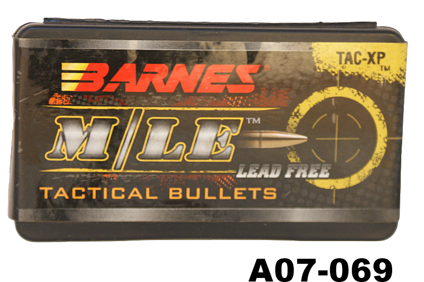 A07-069    10mm/40s&w Barnes 125gr Tac-XP Bullets x 40