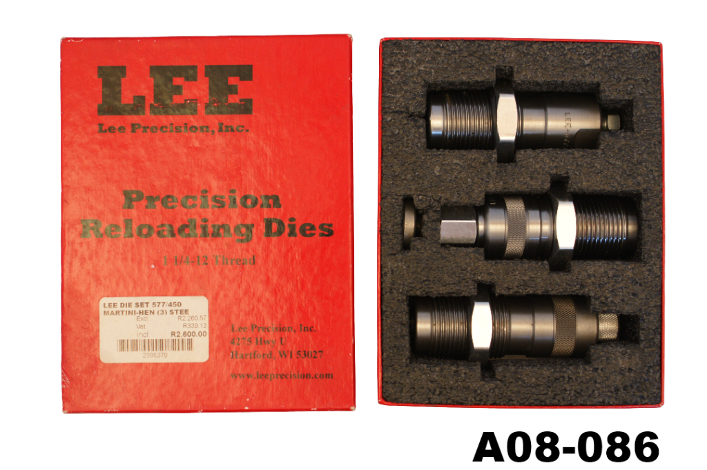 A08-086    .577/450 Lee 3 Die Set