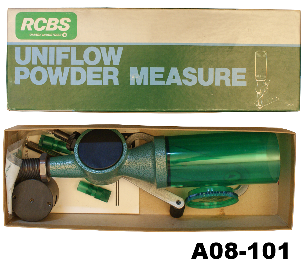 A08-101    RCBS Uniflow Powder Measure Combo - Boxed
