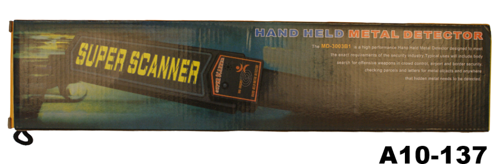A10-137    Hand Held Metal Detector