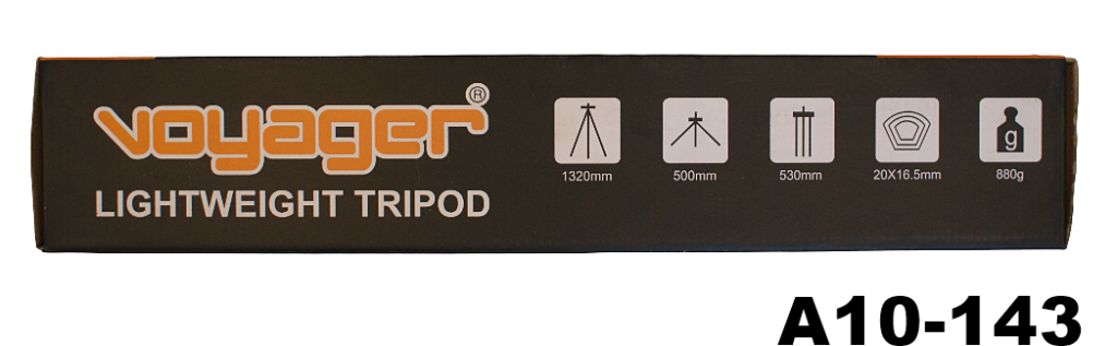 A10-143    Voyager T1000 Lightweight Tripod